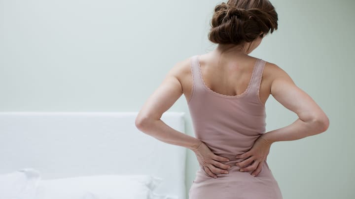 women with back pain