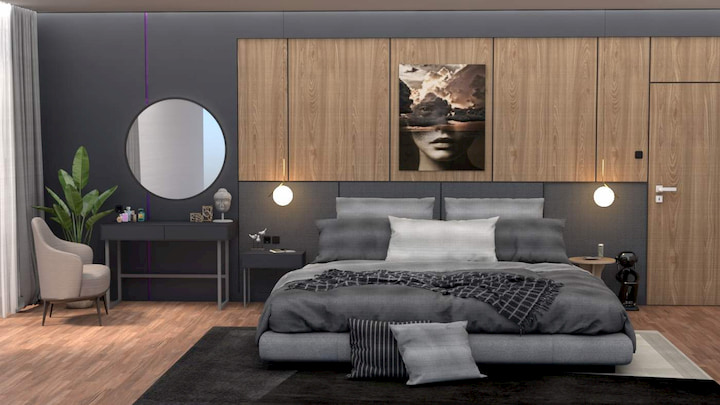 modern bedroom