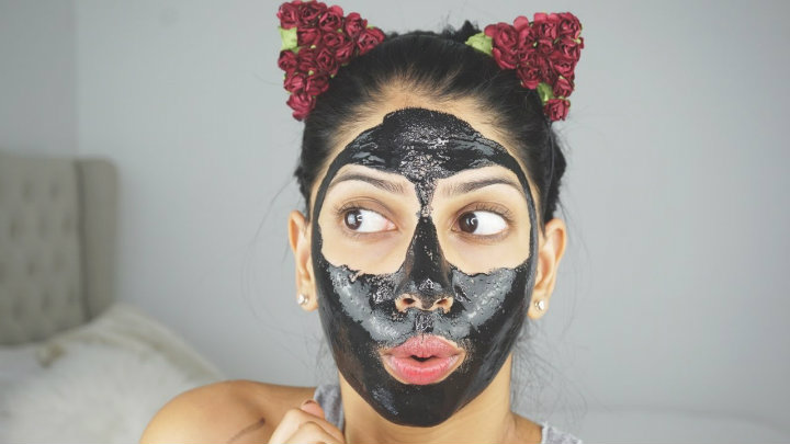 charcoal mask peel